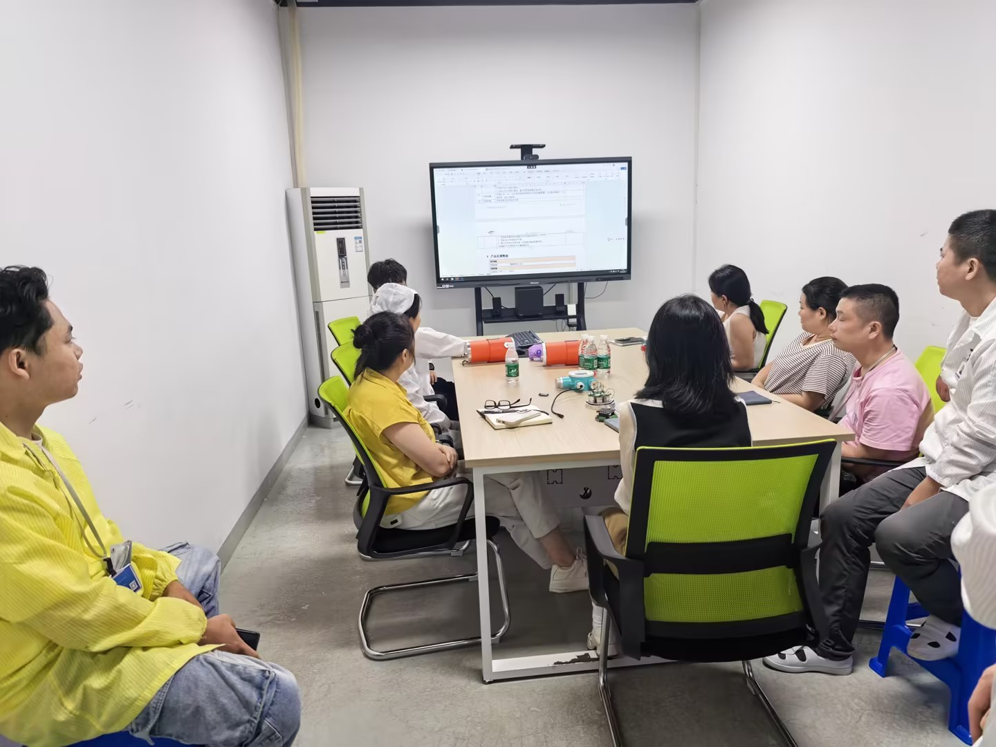 安帕爾公司重視一線員工技能提升----舉辦產品知識專項培訓